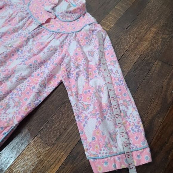 Vintage Super Girly Pink Barbiecore Maxi Length Night Gown - Picture 12 of 14